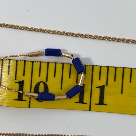 Triple Strand Stone Boho Necklace - Picture 4 of 5